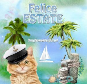 Cartoline Felice Estate Summer Felice Estate Summer