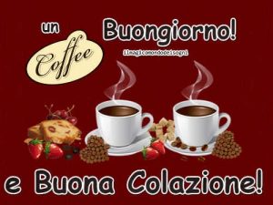 Cartoline Buongiorno e Colazione Cartoline Buongiorno e Colazione