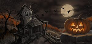Halloween Landscape Halloween Landscape