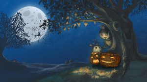 Halloween Landscape Halloween Landscape