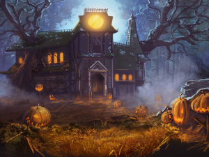 Halloween Landscape Halloween Landscape