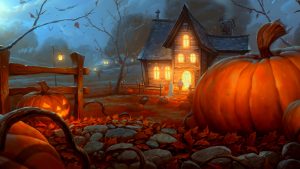 Halloween Landscape Halloween Landscape