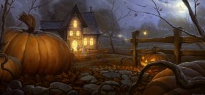 Halloween Landscape Halloween Landscape