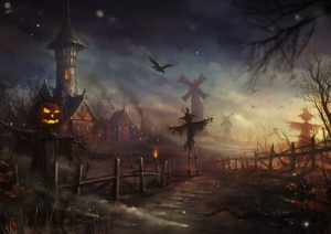 Halloween Landscape Halloween Landscape