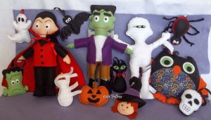 Lavoretti in Feltro di Halloween per bambini