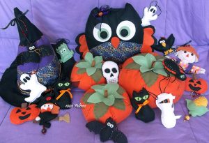 Lavoretti in Feltro di Halloween per bambini