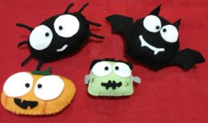 Lavoretti in Feltro di Halloween per bambini