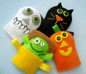Lavoretti in Feltro di Halloween per bambini