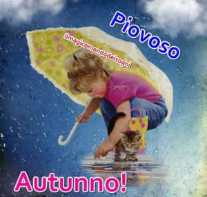 Cartoline Autunno Piovoso Cartoline Autunno Piovoso