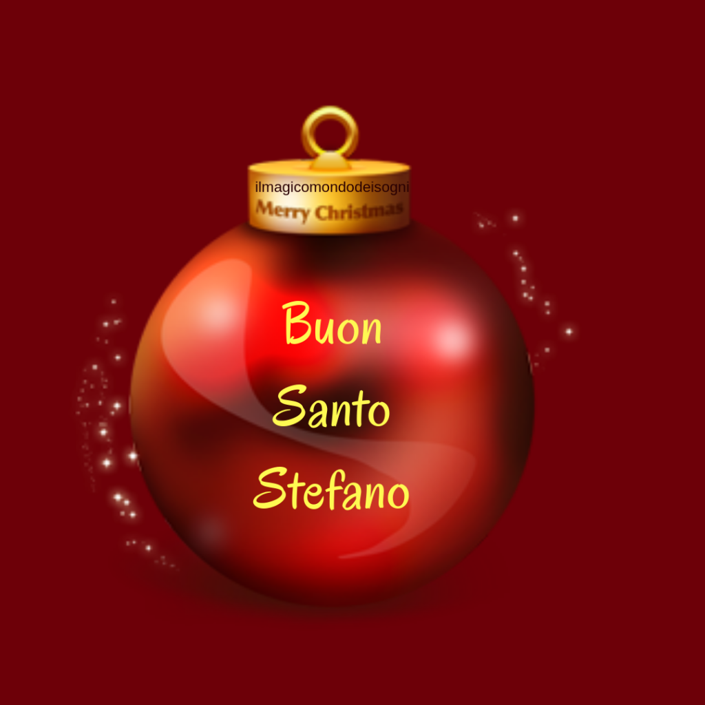 buon santo stefano
