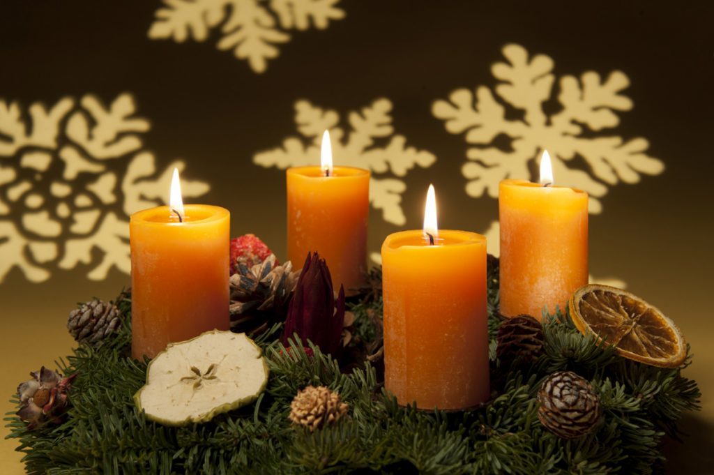candele di natale