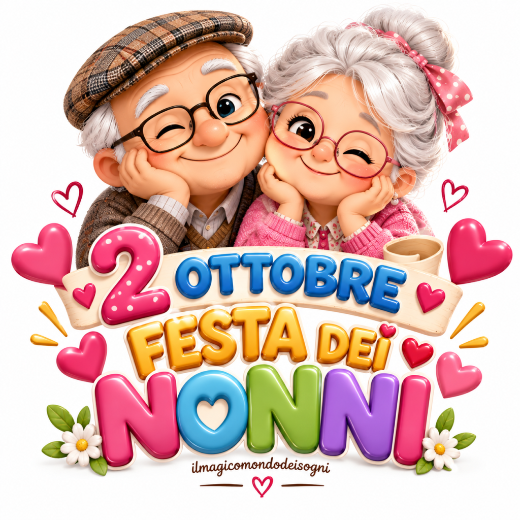 2 ottobre festa dei nonni