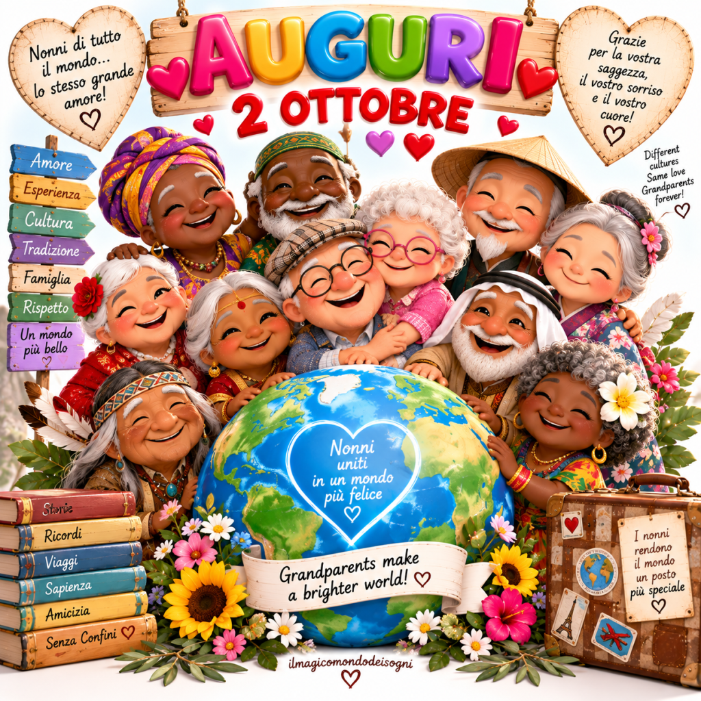 2 ottobre auguri nonni