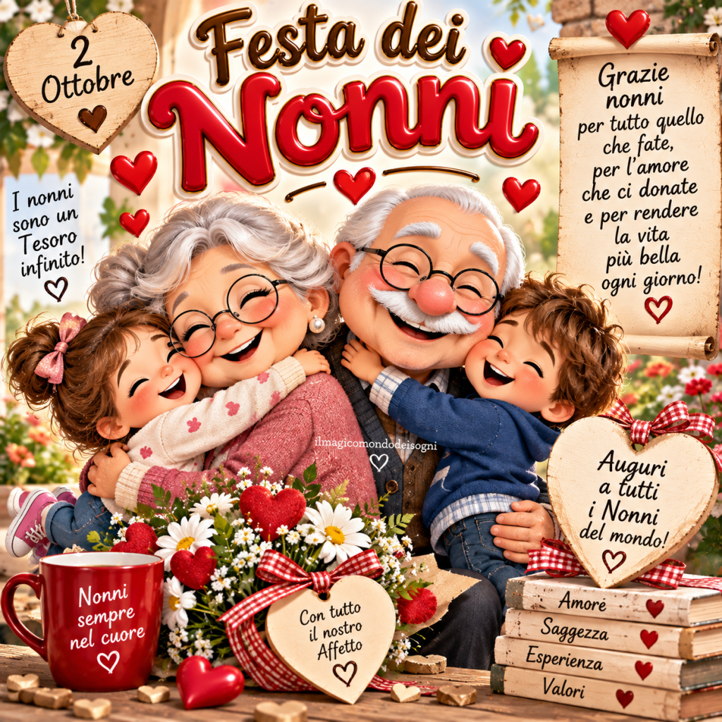 2 ottobre festa dei nonni