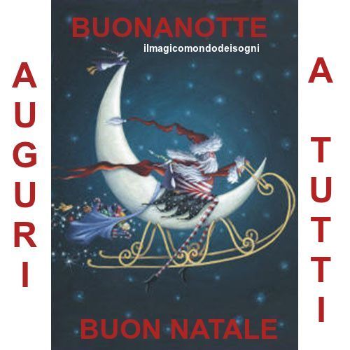 Cartoline Natale Buonanotte