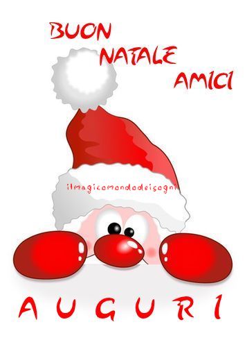 Cartoline Buon Natale amici
