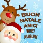 Cartoline Buon Natale amici