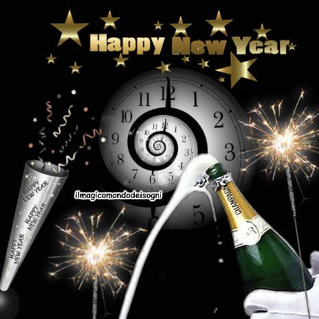 Cartoline Happy New Year