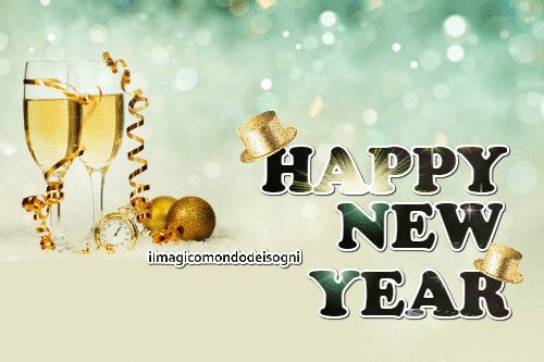 Cartoline Happy New Year