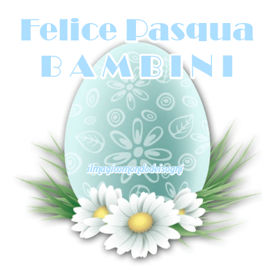 buona pasqua bambini immagini