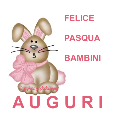 buona pasqua bambini immagini