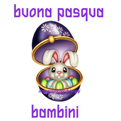buona pasqua bambini immagini