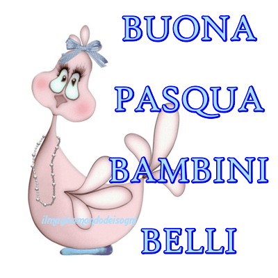 buona pasqua bambini immagini