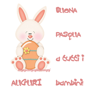 buona pasqua bambini immagini