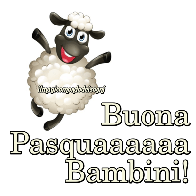 buona pasqua bambini immagini