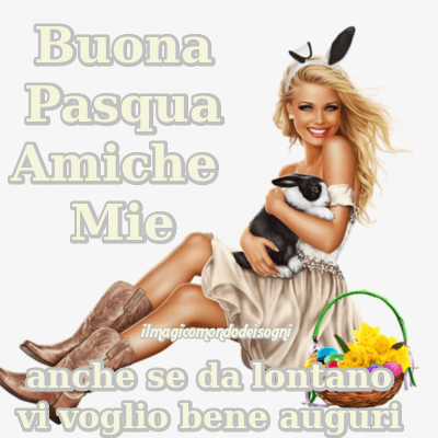 buona pasqua amiche immagini