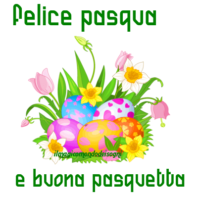 felice pasqua immagini
