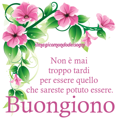 buongiorno frasi immagini