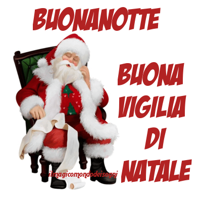 buona vigilia immagini