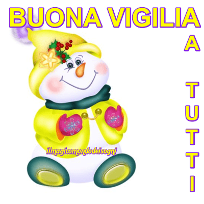 buona vigilia immagini