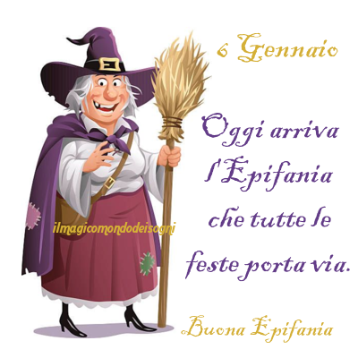 buona befana bambini immagini