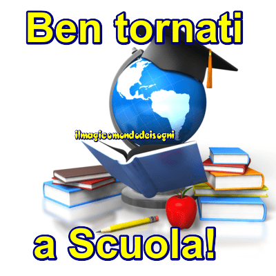 buon ritorno a scuola immagini