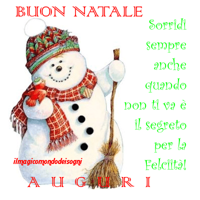 buon natale auguri e frase