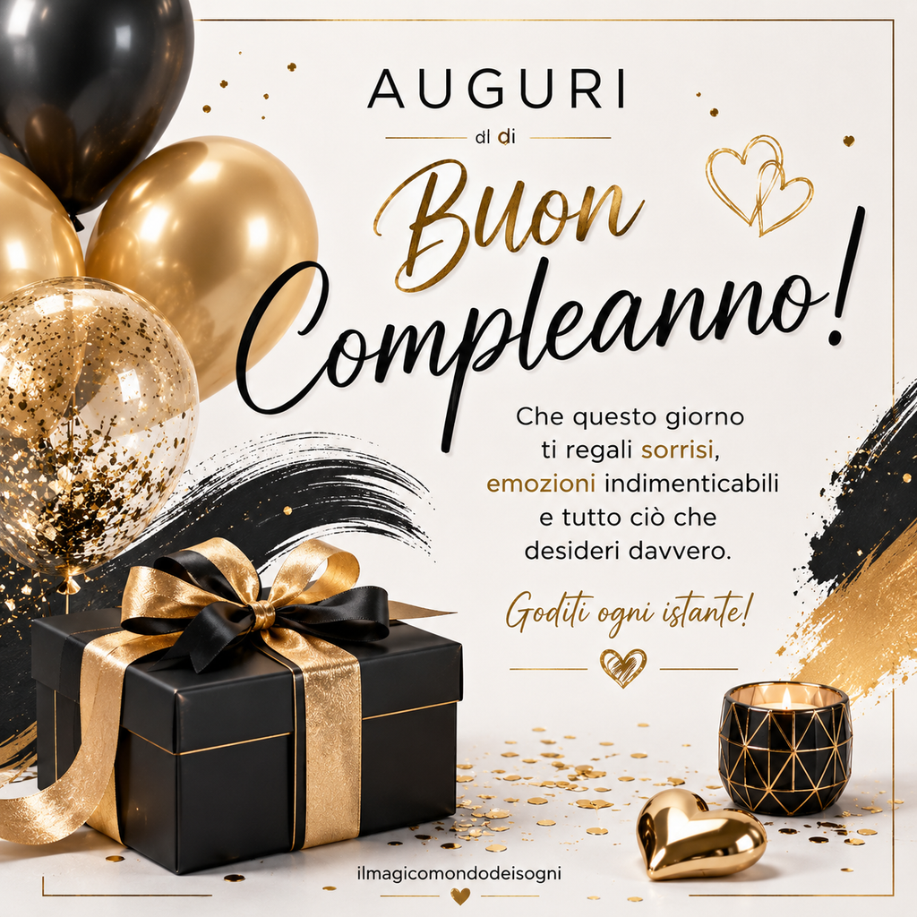 auguri di buon compleanno