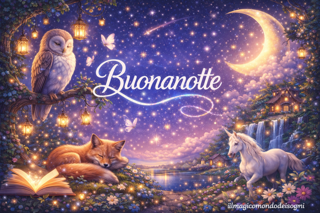 Buonanotte Immagini E Frasi Dolci Per Salutare La Notte Con Magia Buonanotte Immagini E Frasi Dolci Per Salutare La Notte Con Magia