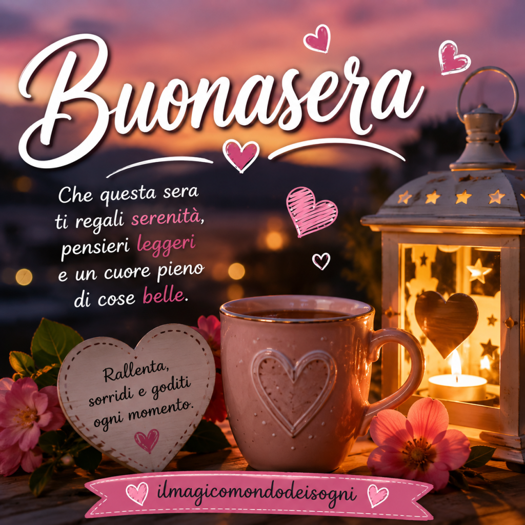 immagine di buonasera