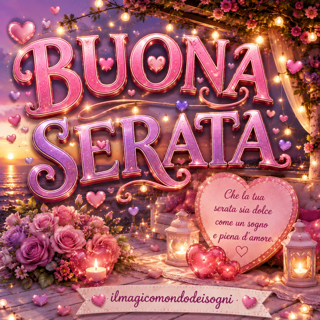 immagine di buona serata