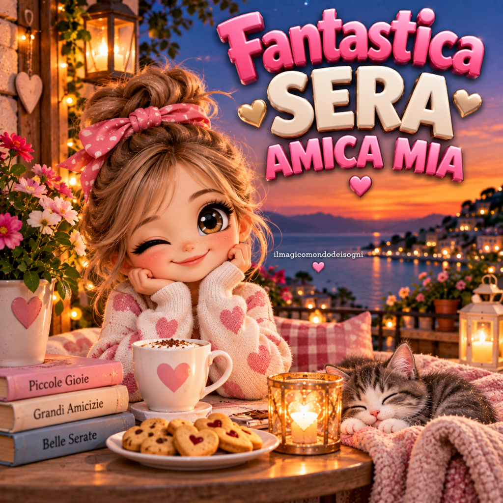 fantastica sera amica mia