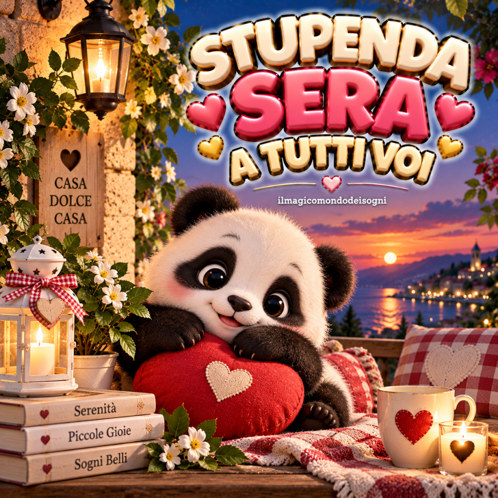 immagine stupenda sera a tutti voi