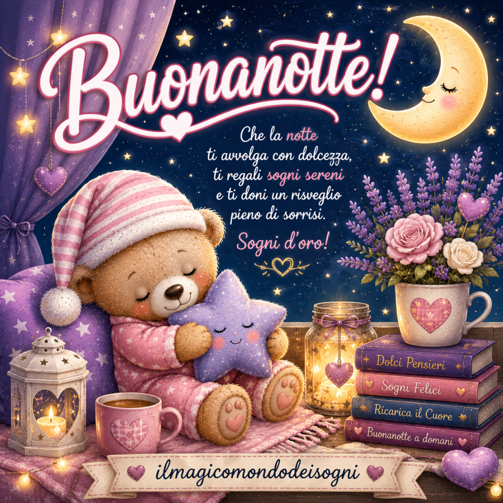 immagine di buonanotte
