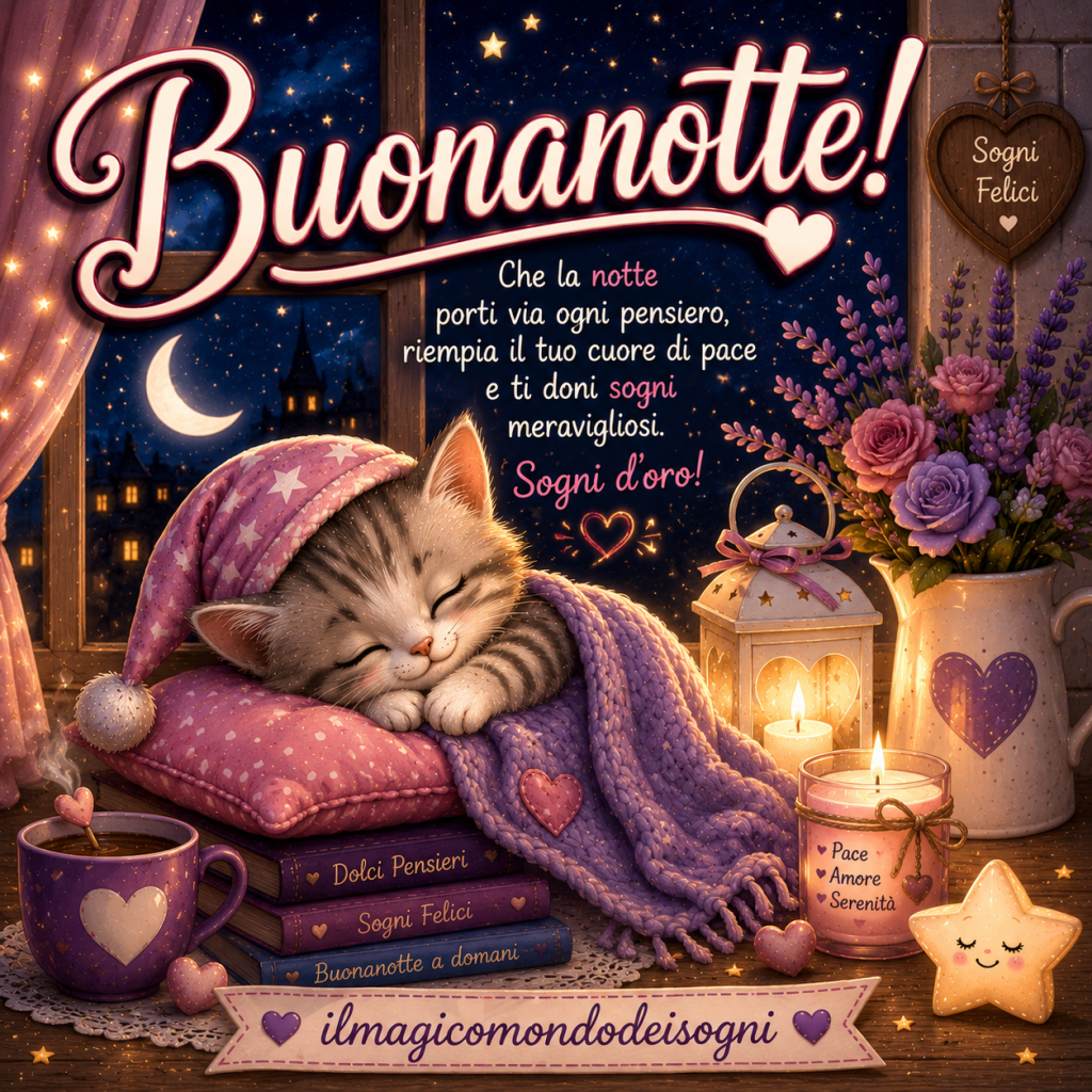 immagine di buonanotte