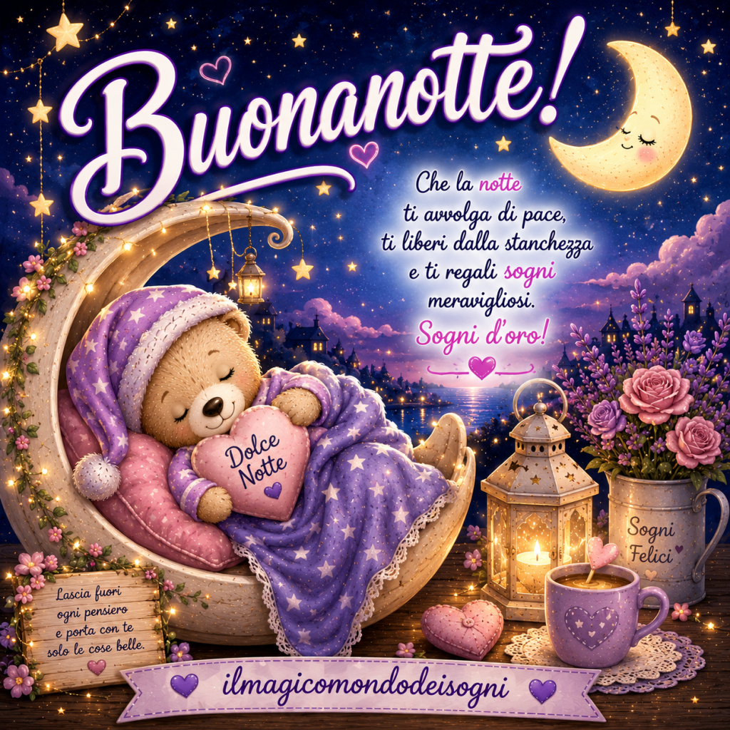 immagine di buonanotte