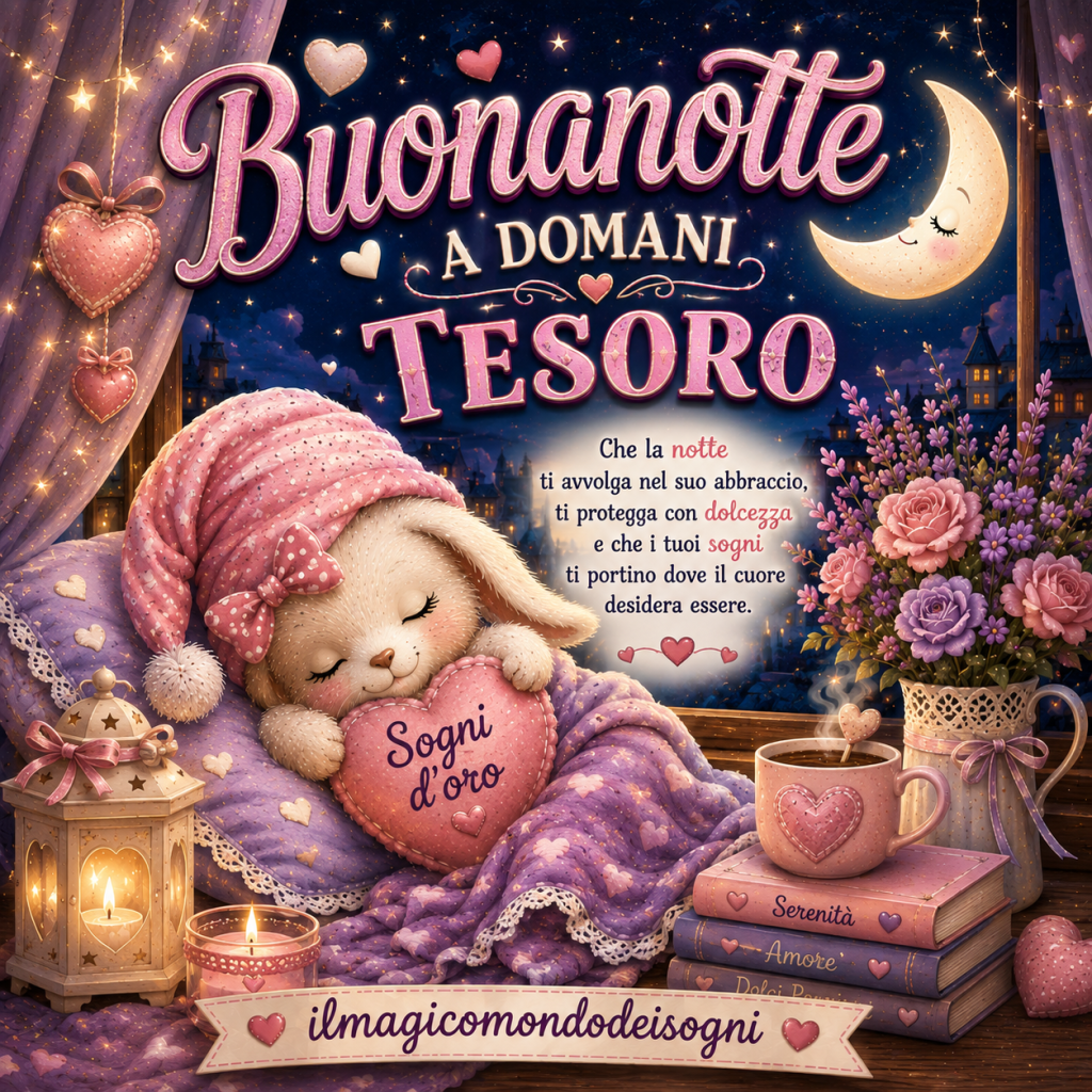 immagine di buonanotte a domani