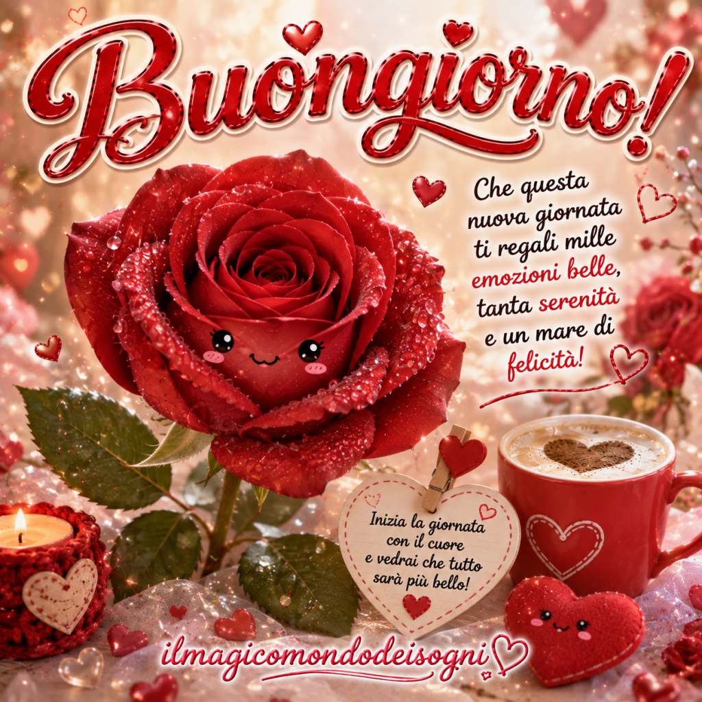 immagine di buongiorno con frase