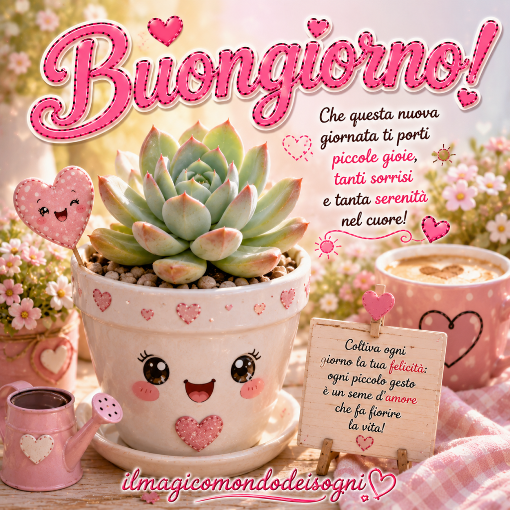 immagine di buongiorno con frase