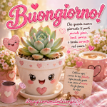 immagine di buongiorno con frase